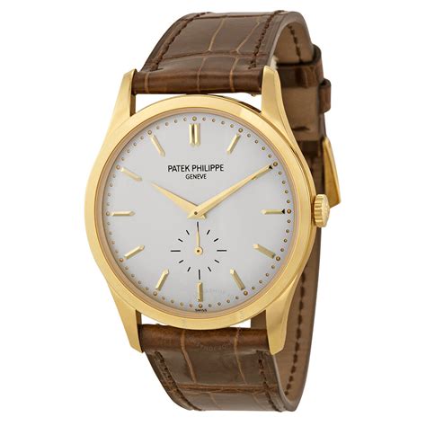 patek philippe calatrava dial men's watch